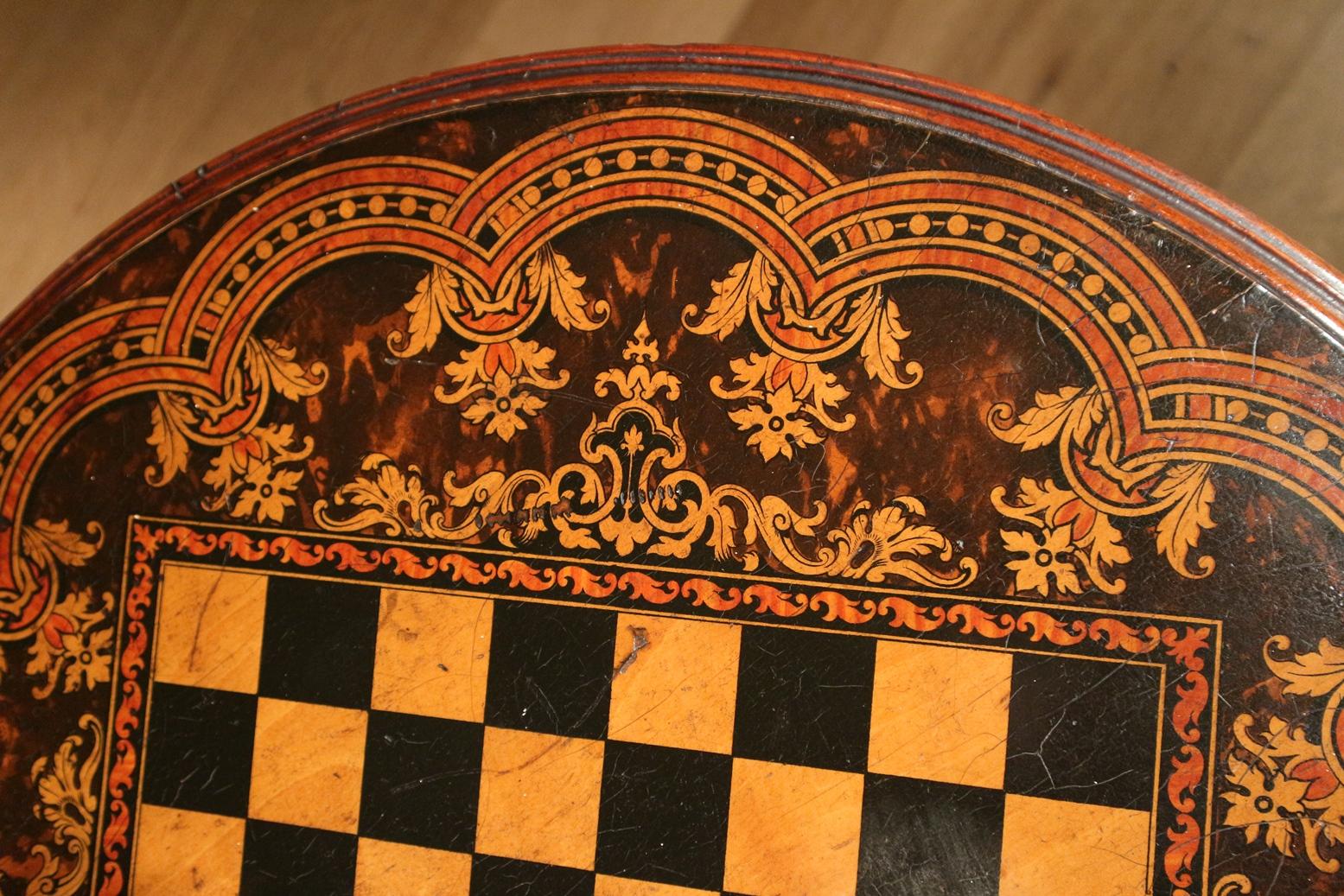 19th Century Chess Table 1