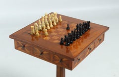 19th Century Chess Table with Wonderful Patina