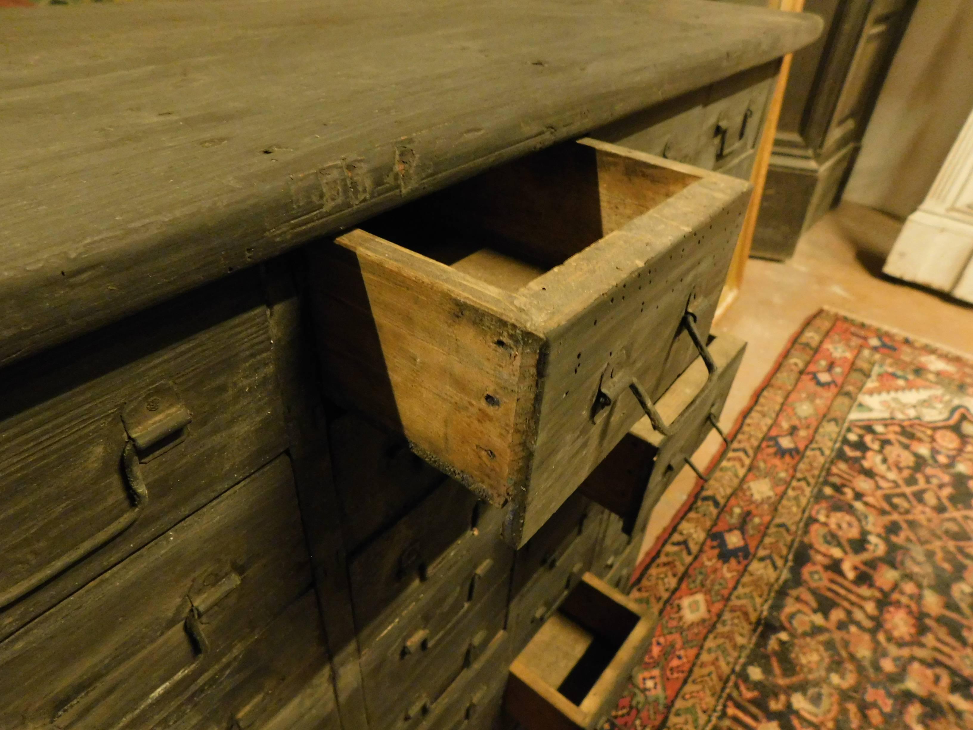 19th Century Chest of Drawer In Good Condition In Cuneo, Italy (CN)