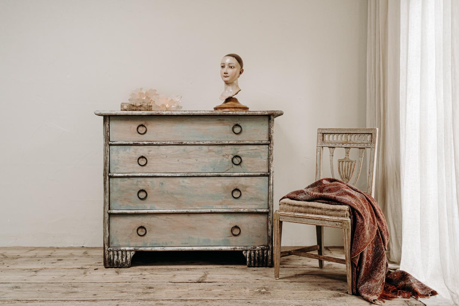Twig 19th Century Chest of Drawers For Sale