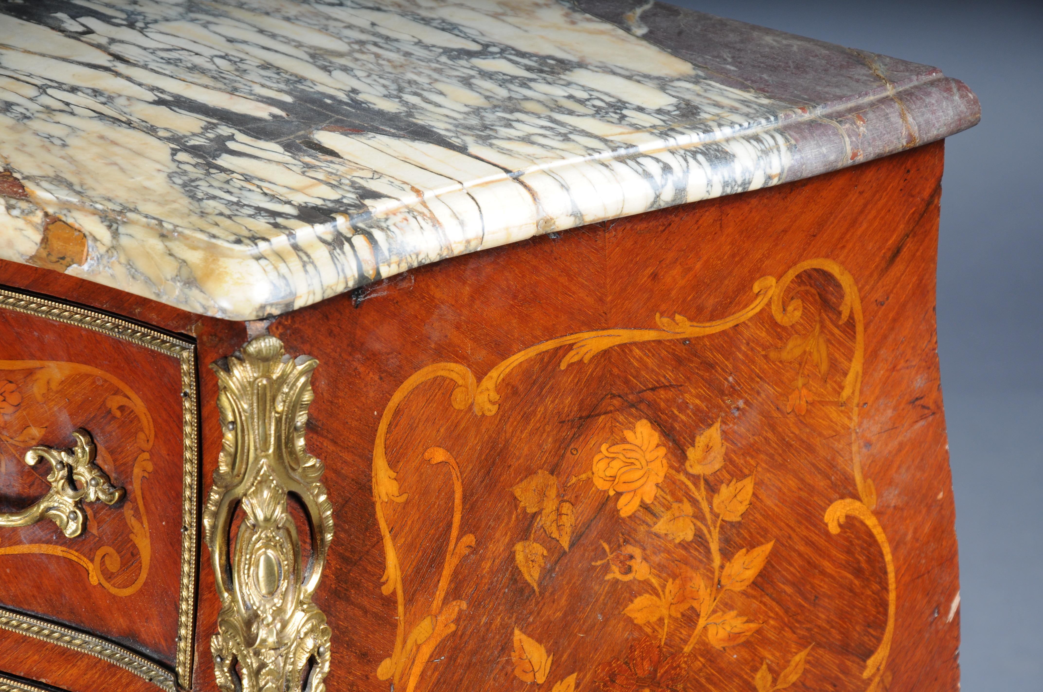 19th Century chest of drawers Louis XV, Paris For Sale 9