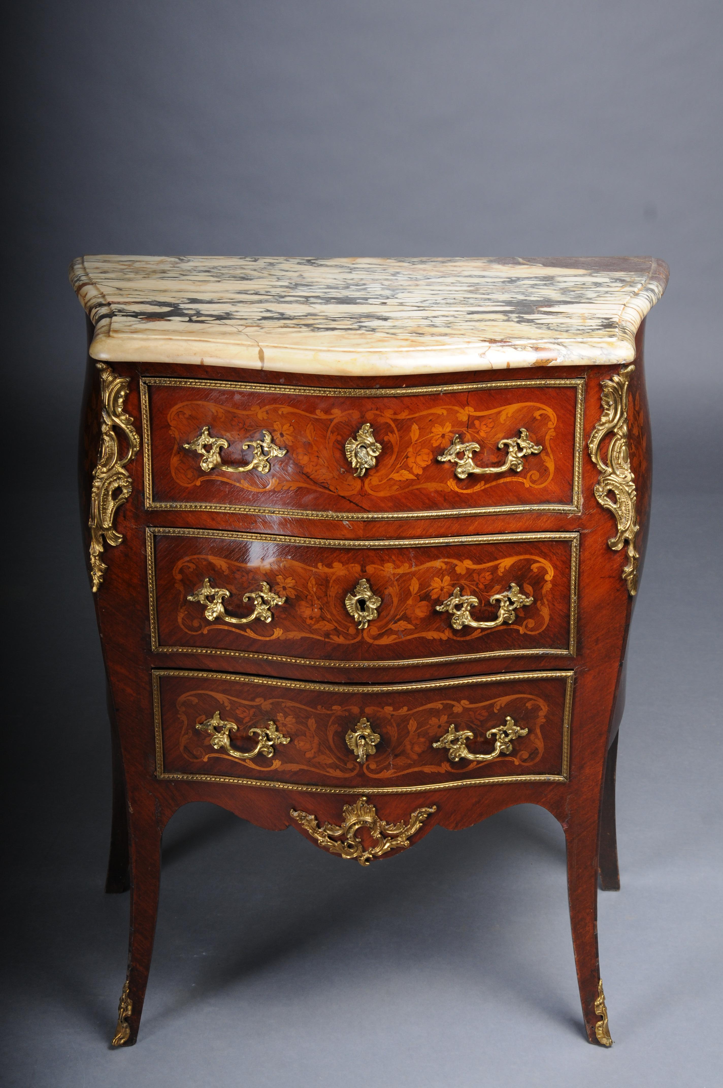 French 19th Century chest of drawers Louis XV, Paris For Sale