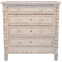 19th Century Chest with Marble Top