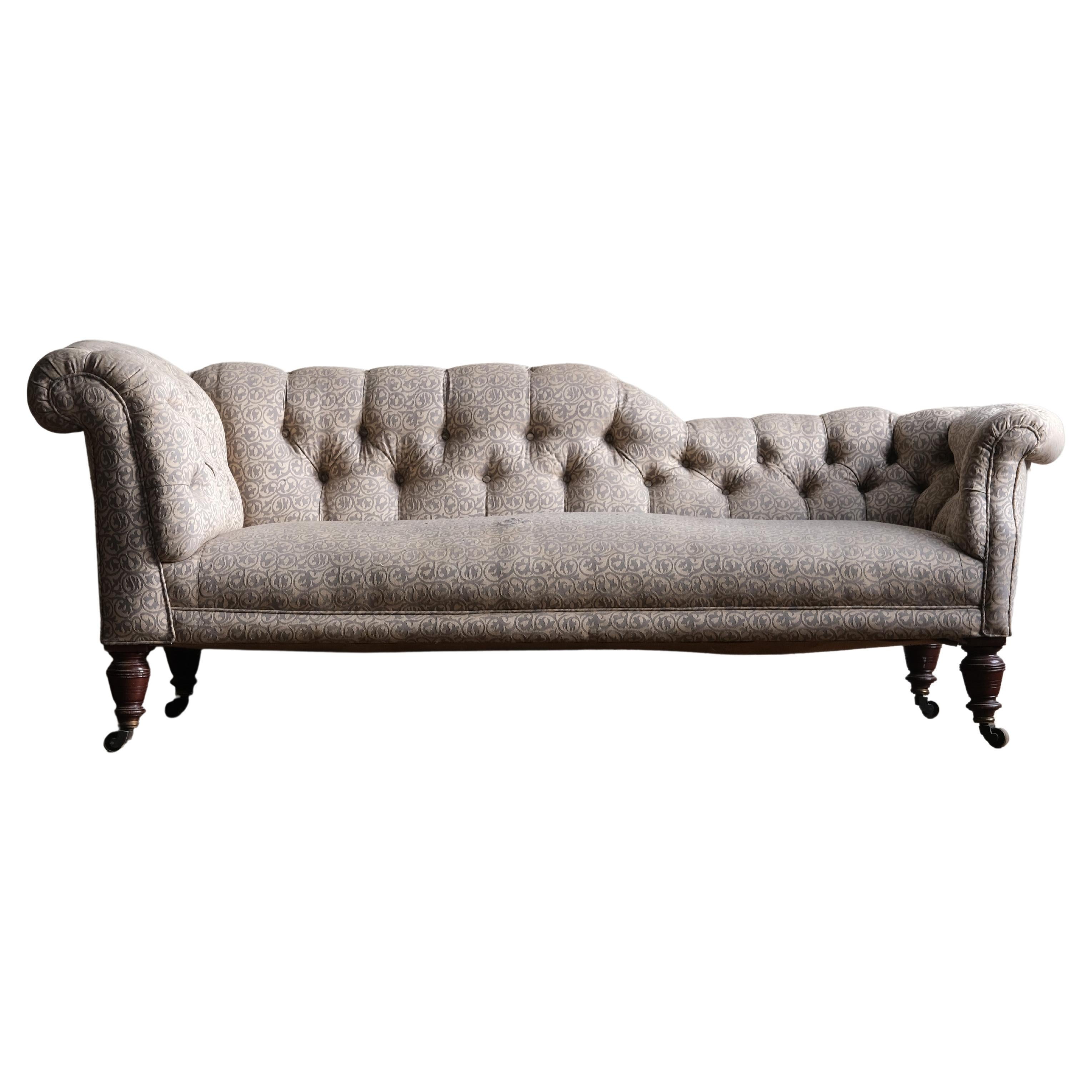 19th Century Chesterfield Sofa by Hampton & Sons London