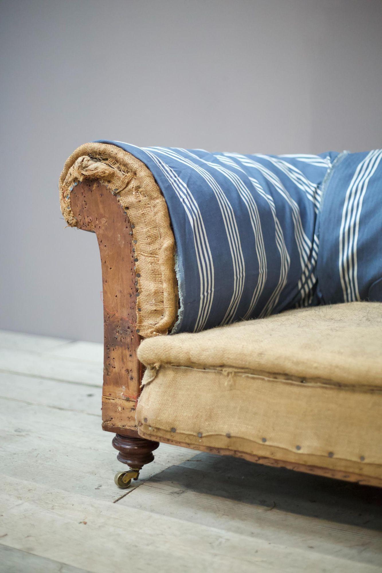 Beech 19th Century Chesterfield Sofa, Cornelius v Smith