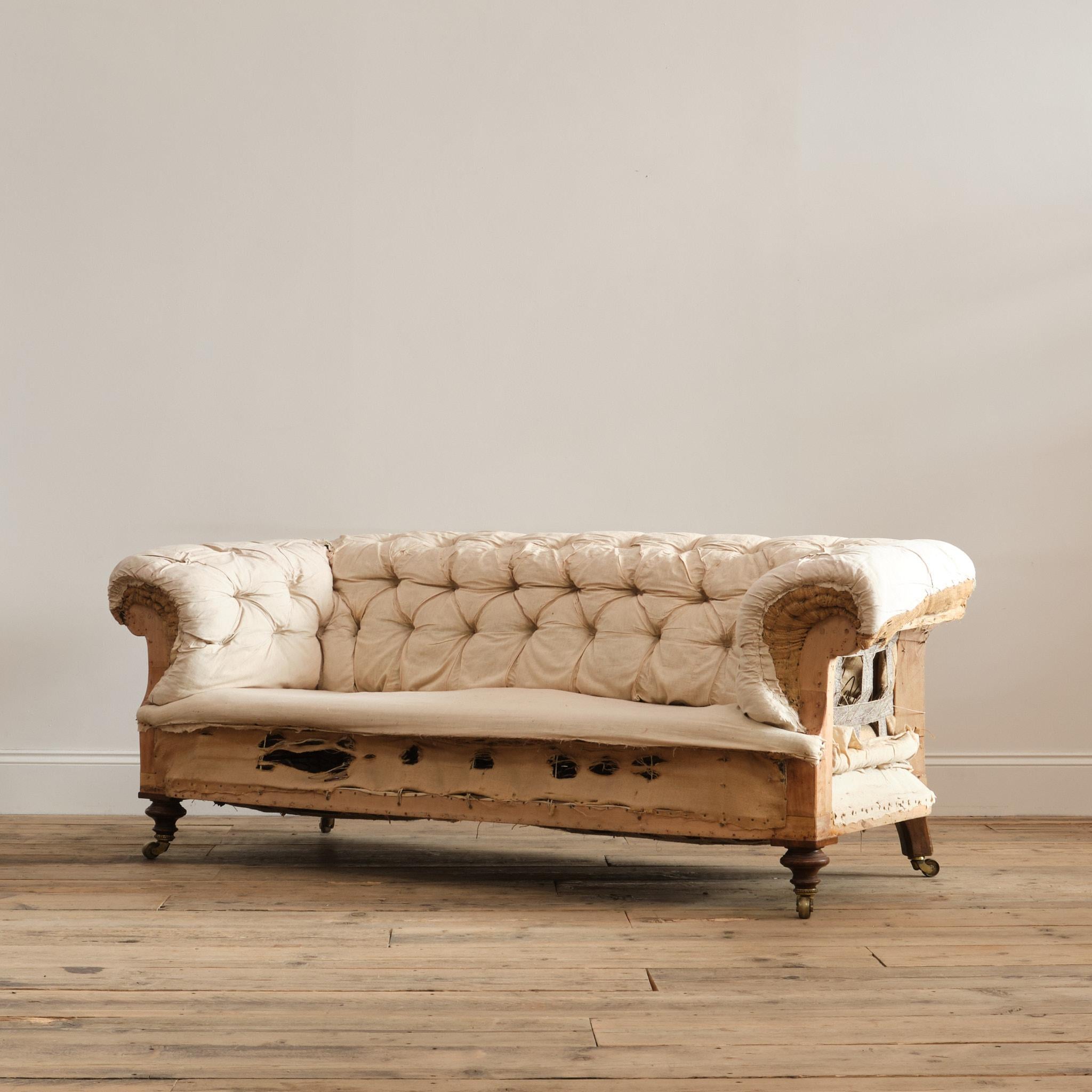 XIXe siècle Canapé Chesterfield du 19e siècle en vente