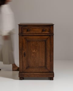 19th Century Chestnut Brown French Oak Cabinet in Original Patina