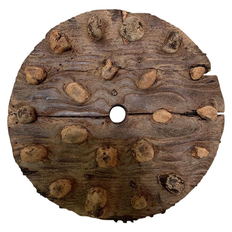 19th Century Chestnut Crusher Arte Povera Object