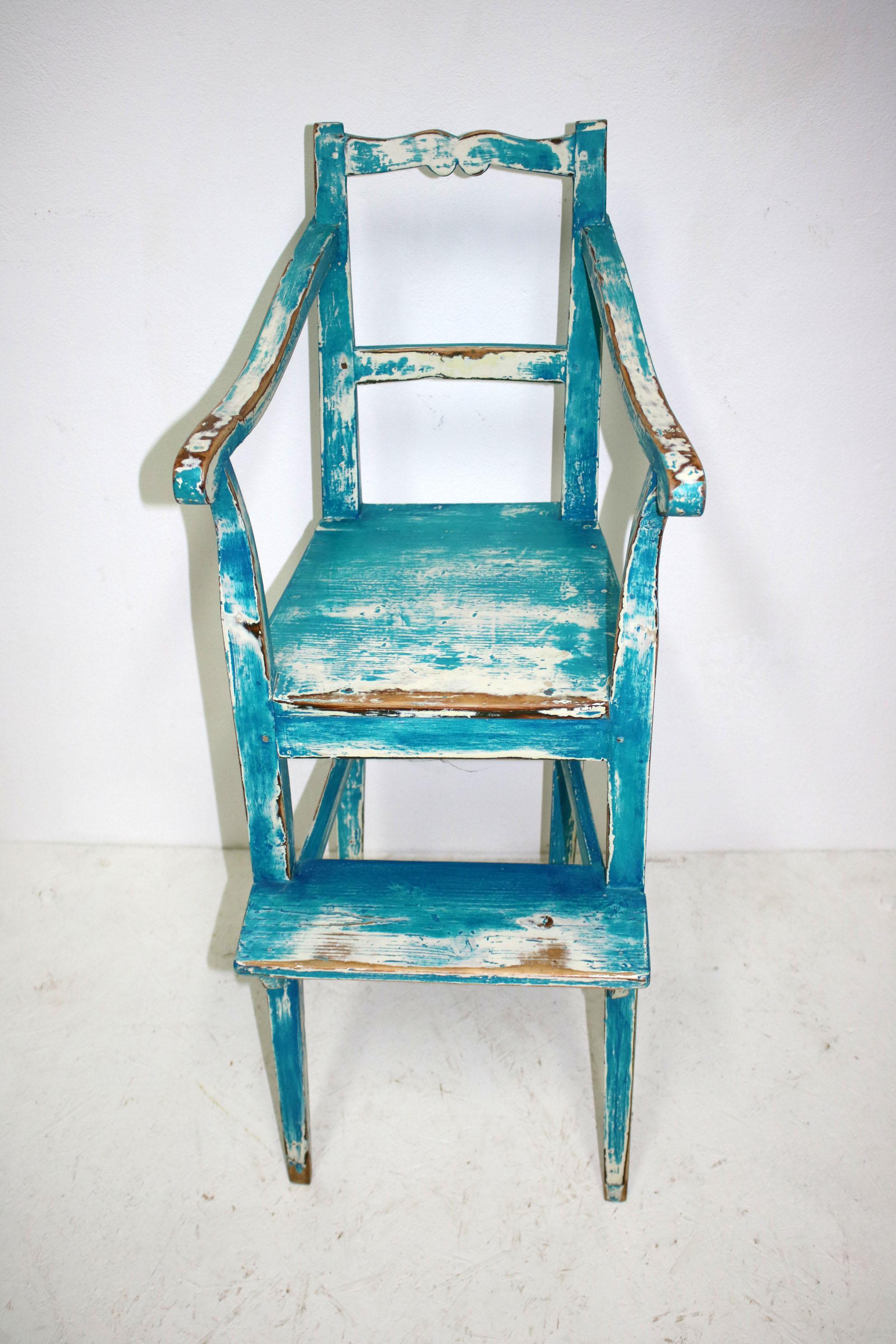 Late Victorian 19th Century Children's Dining Chair For Sale