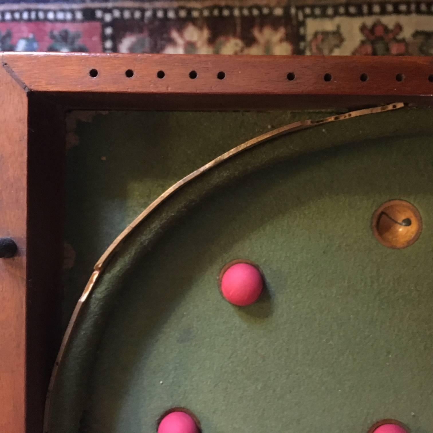 19th Century Child’s Mahogany Bagatelle Table, circa 1840 In Good Condition For Sale In Nantucket, MA