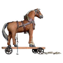 19th Century Childs Pull Along Toy