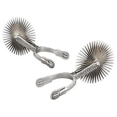 19th Century Chilean Huaso Spurs