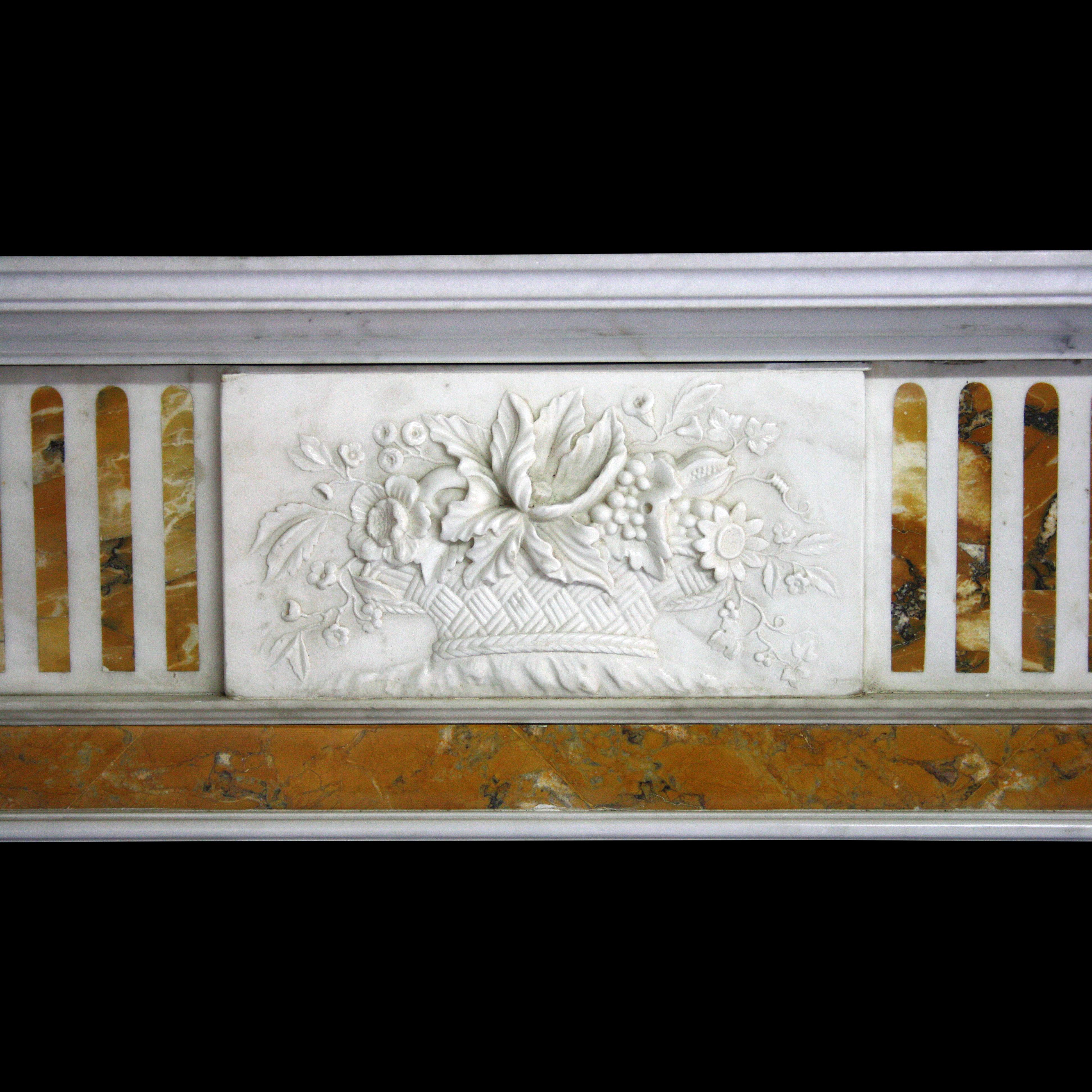 George III 19th Century Chimneypiece in the George 111 Manor For Sale