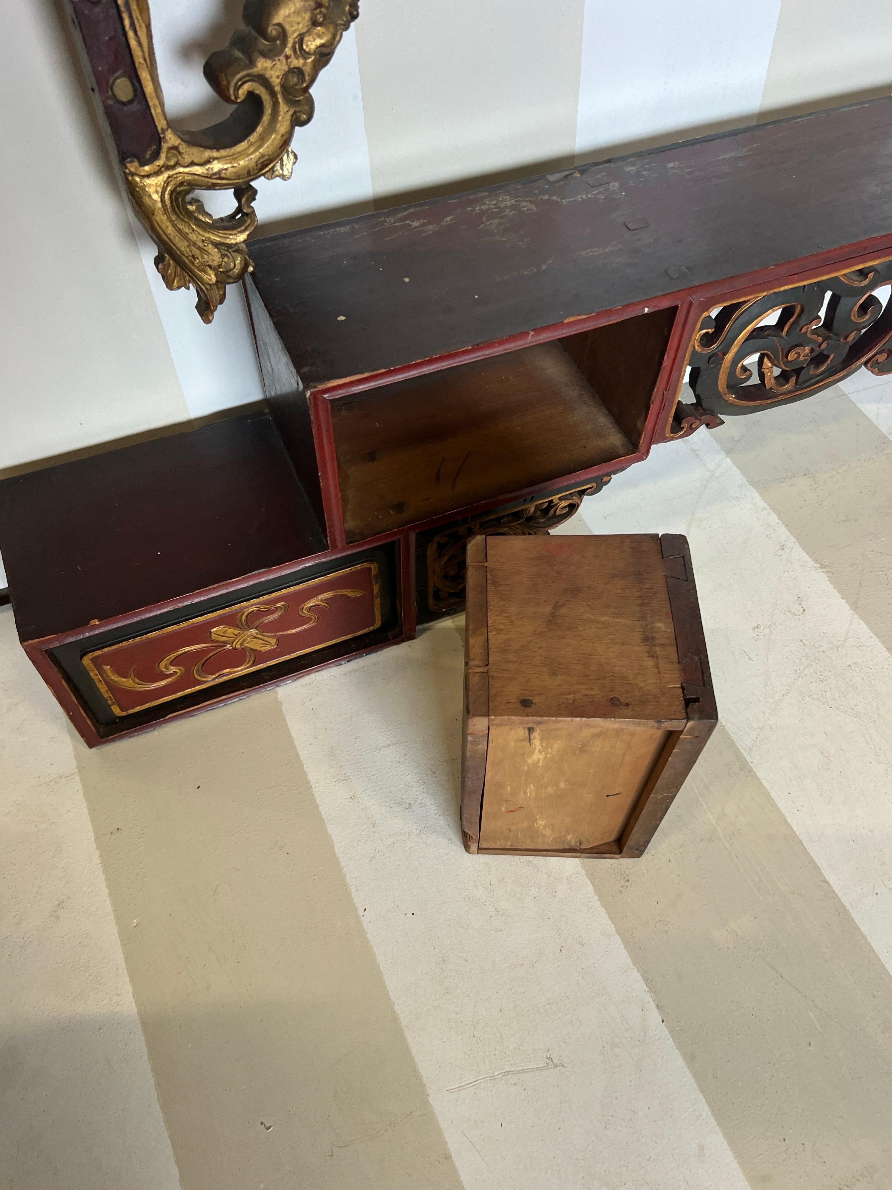 19th Century Chinese Altar and Door Surround- Could be used as a mirror frame For Sale 2