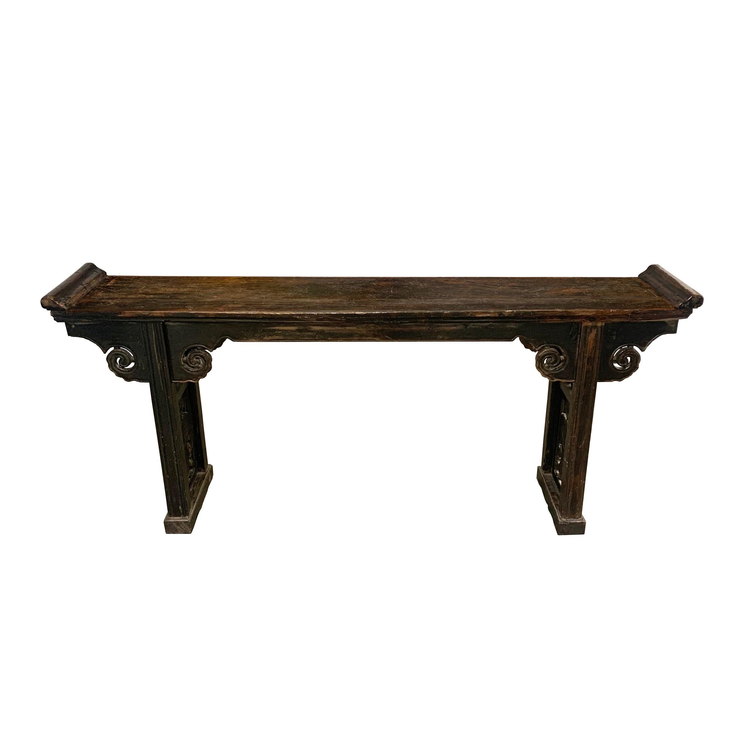 Chinoiserie 19th Century Chinese Altar Table