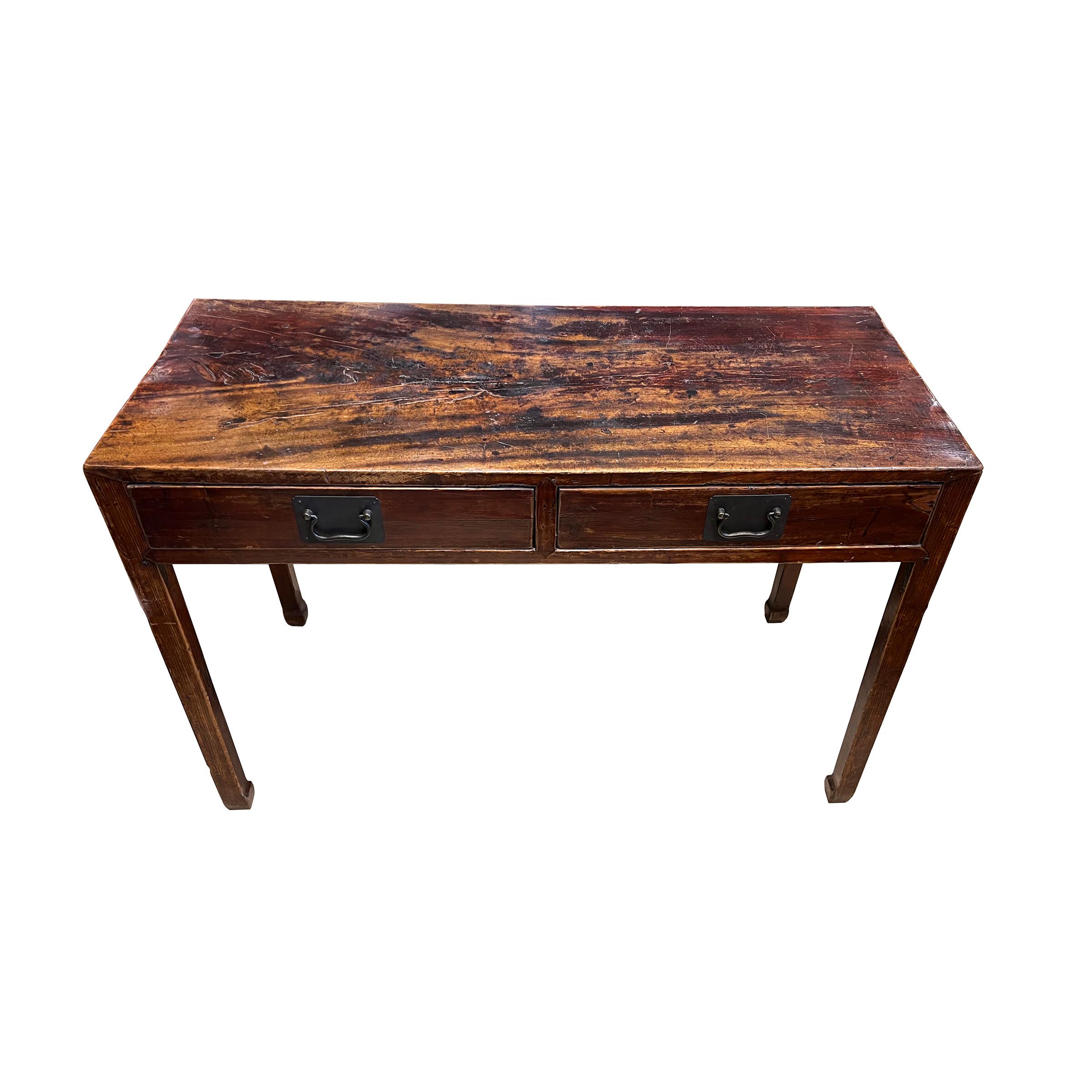 Rustic 19th Century Chinese Altar Table For Sale