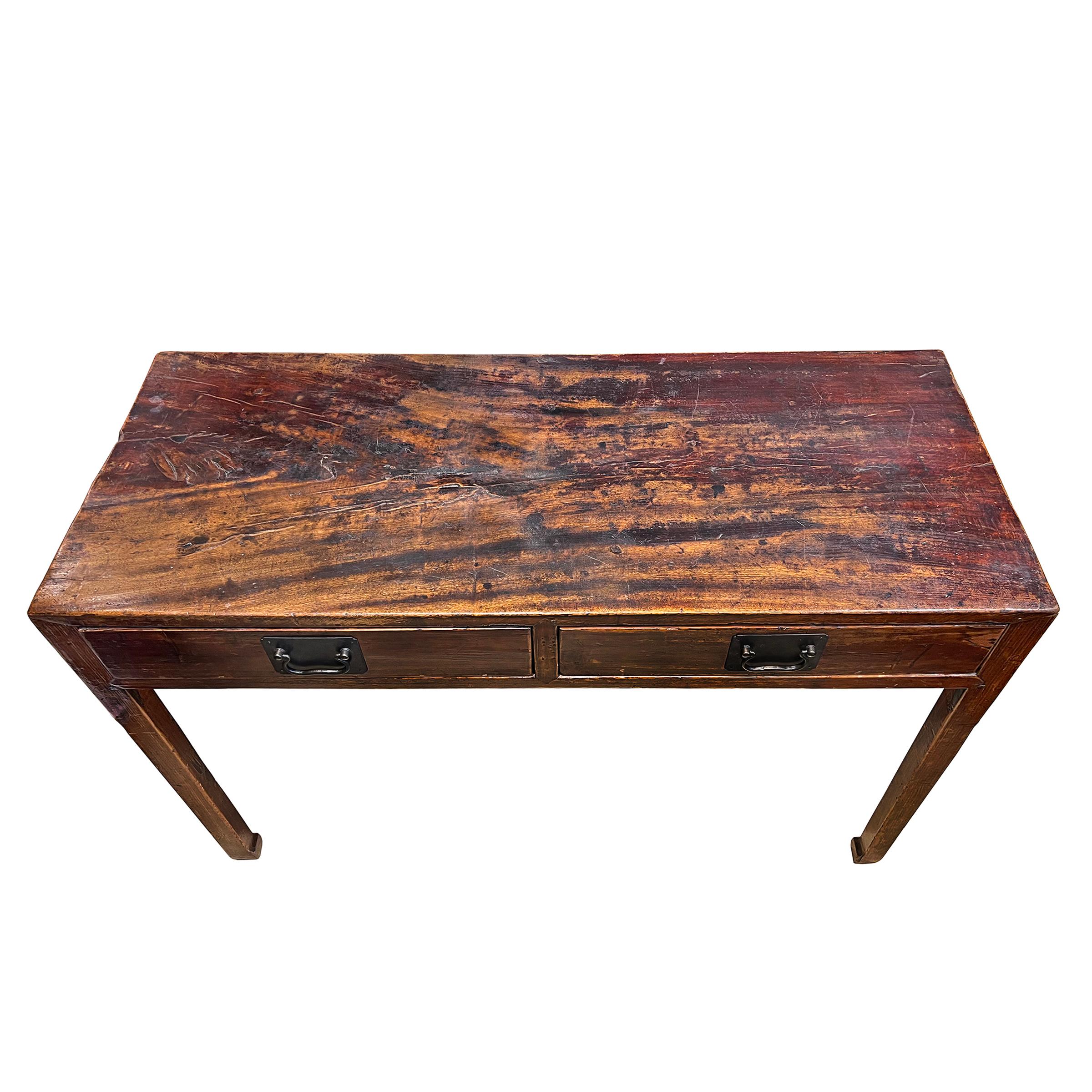 Lacquered 19th Century Chinese Altar Table