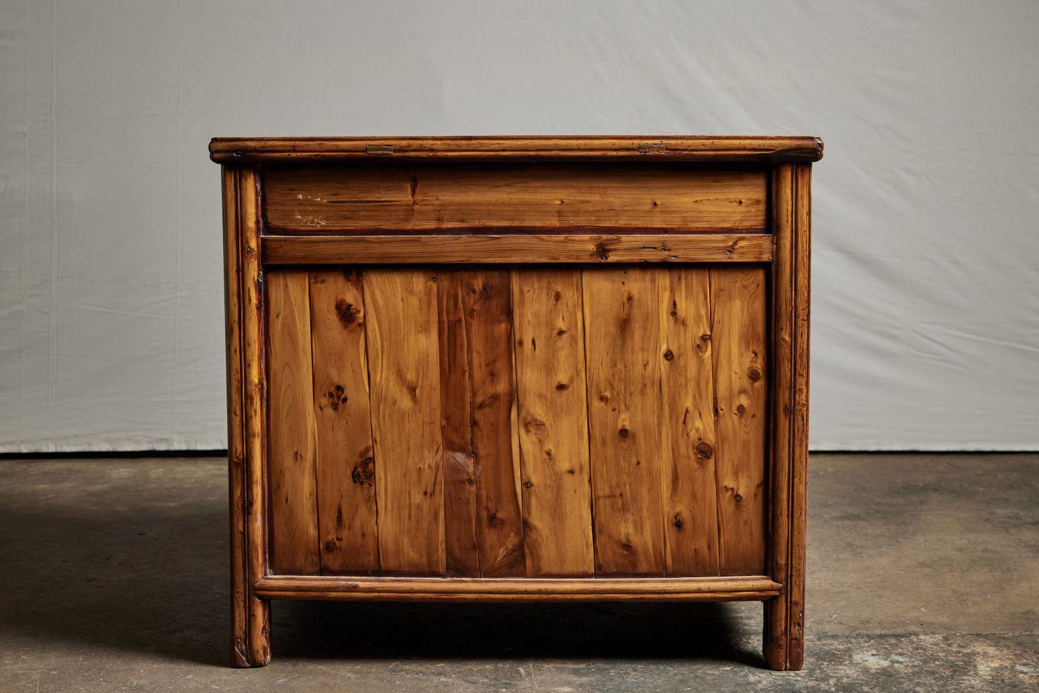 19th Century Chinese Ancient Cedar Sideboard For Sale 7