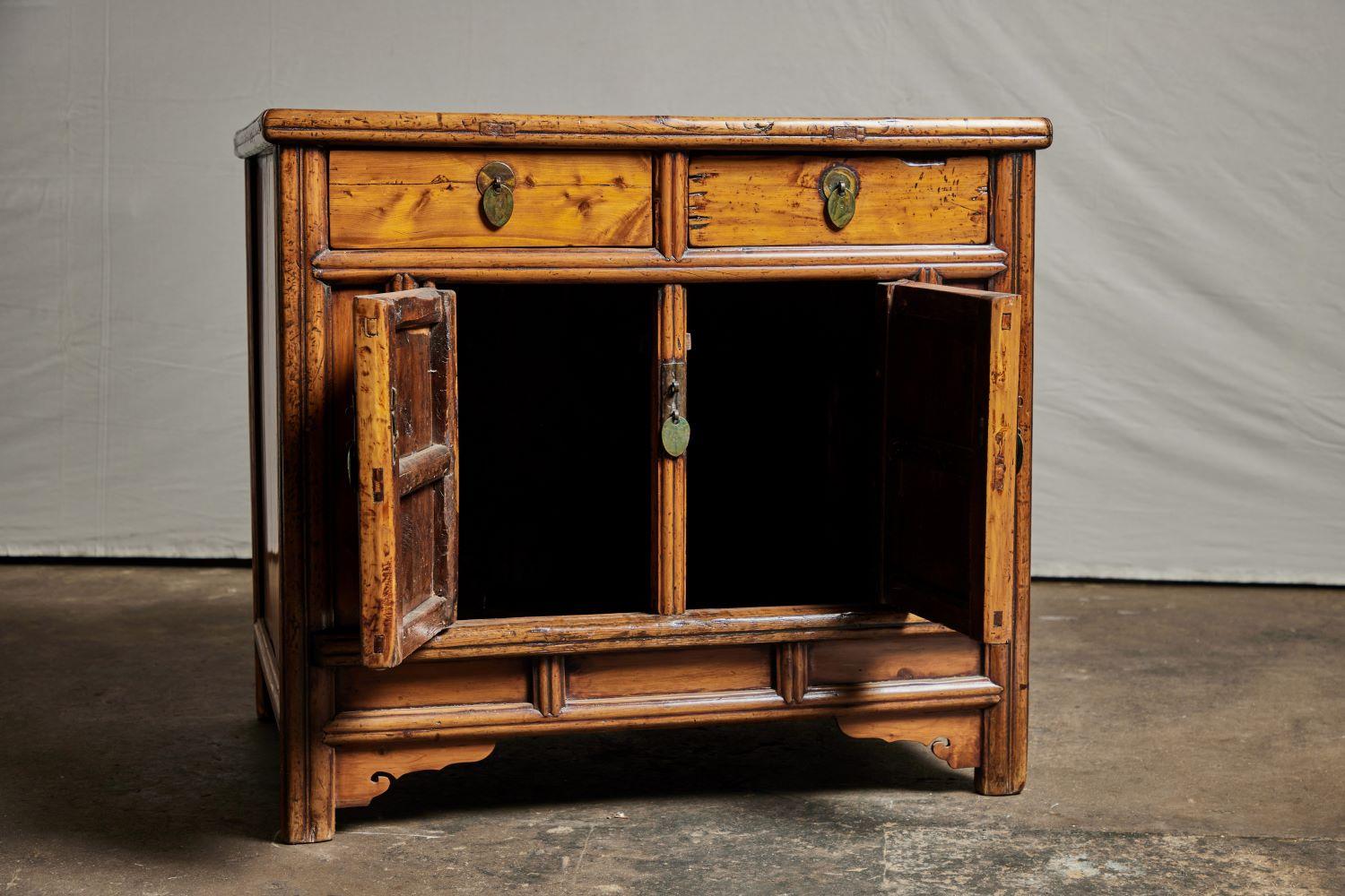 19th Century Chinese Ancient Cedar Sideboard For Sale 3