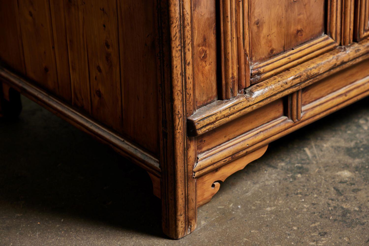 19th Century Chinese Ancient Cedar Sideboard For Sale 5