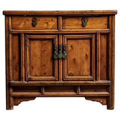 19th Century Chinese Ancient Cedar Sideboard