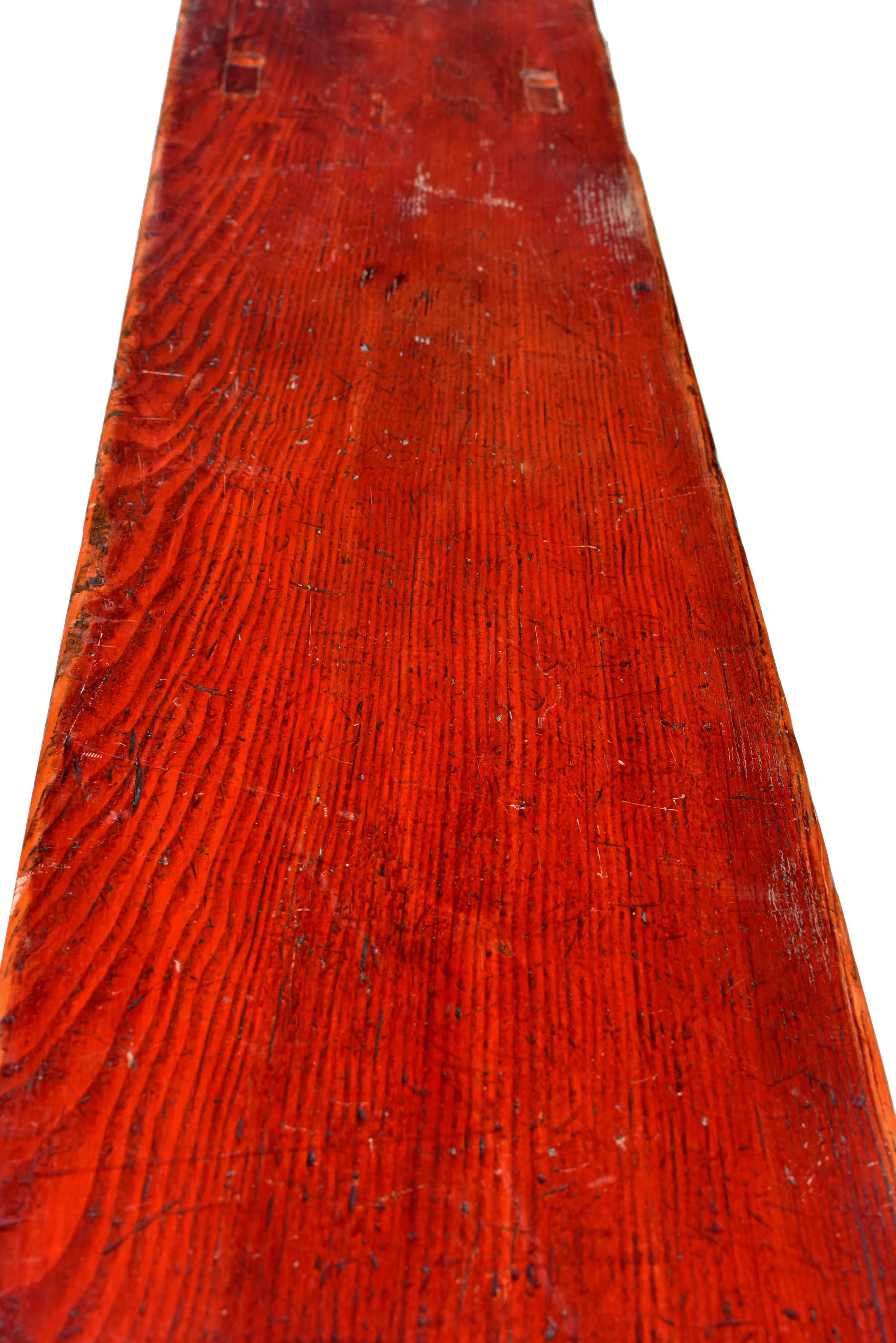 Wood 19th Century Chinese Antique Bench 
