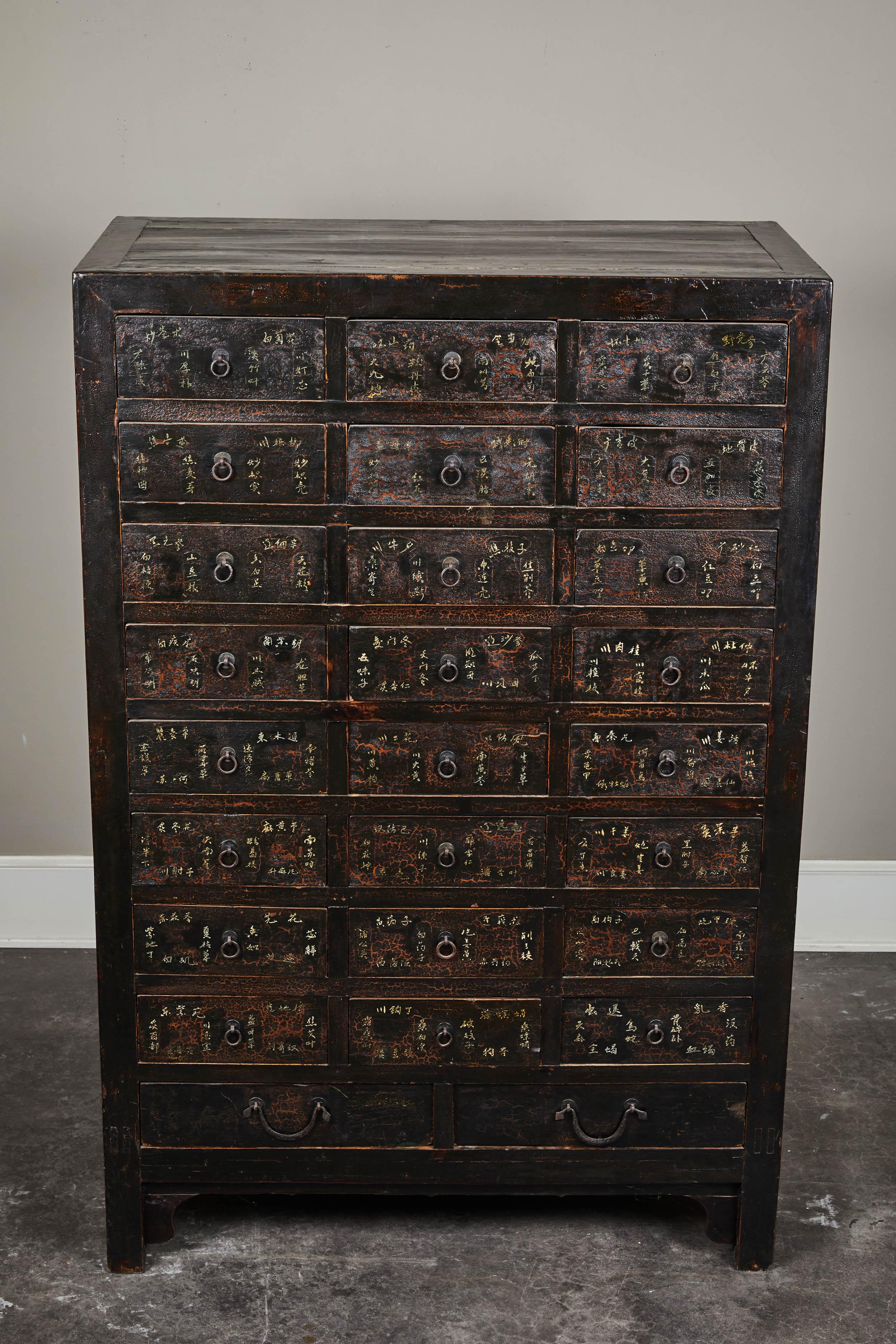 antique chinese medicine cabinet