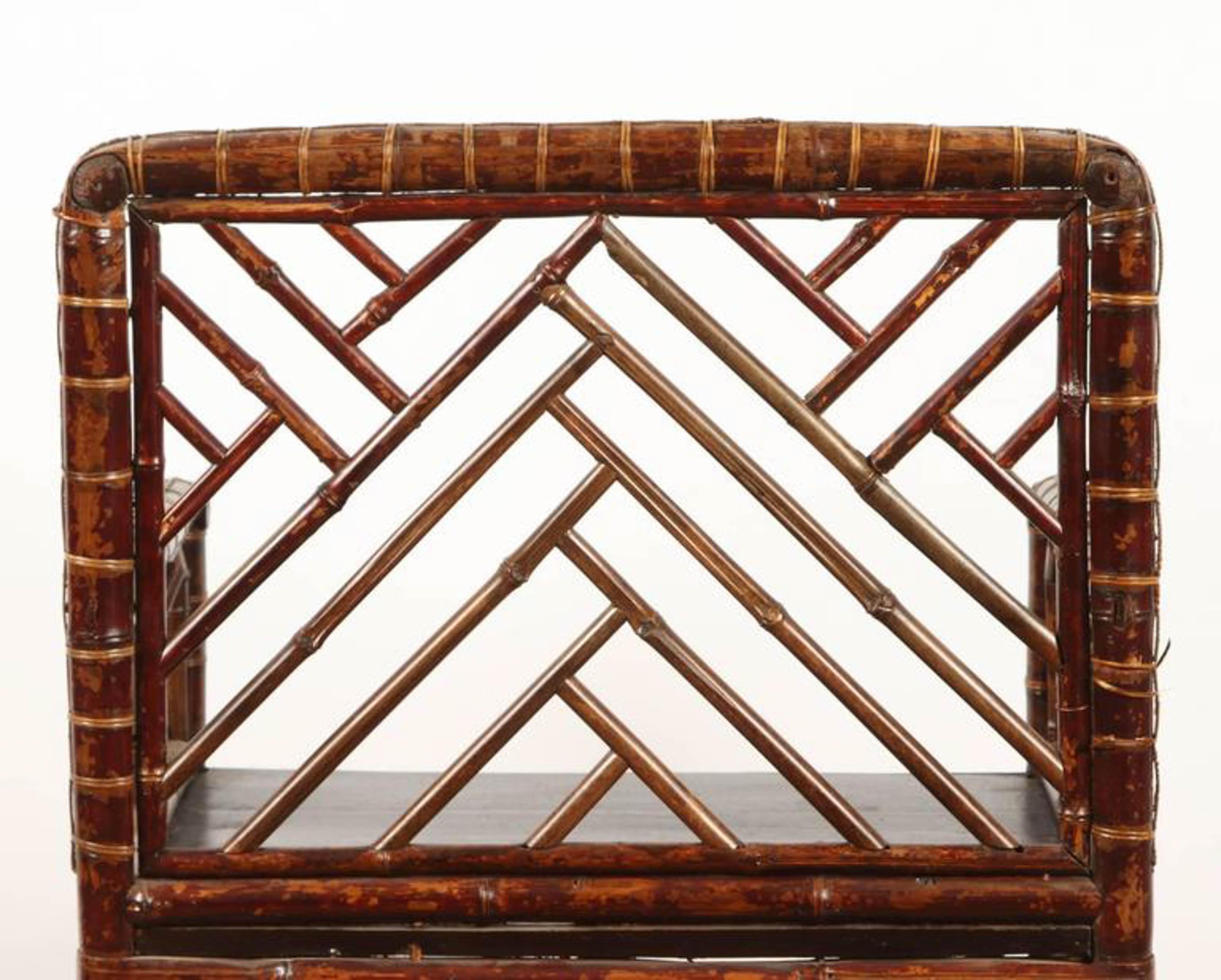 19th Century Chinese Bamboo Armchair For Sale 1