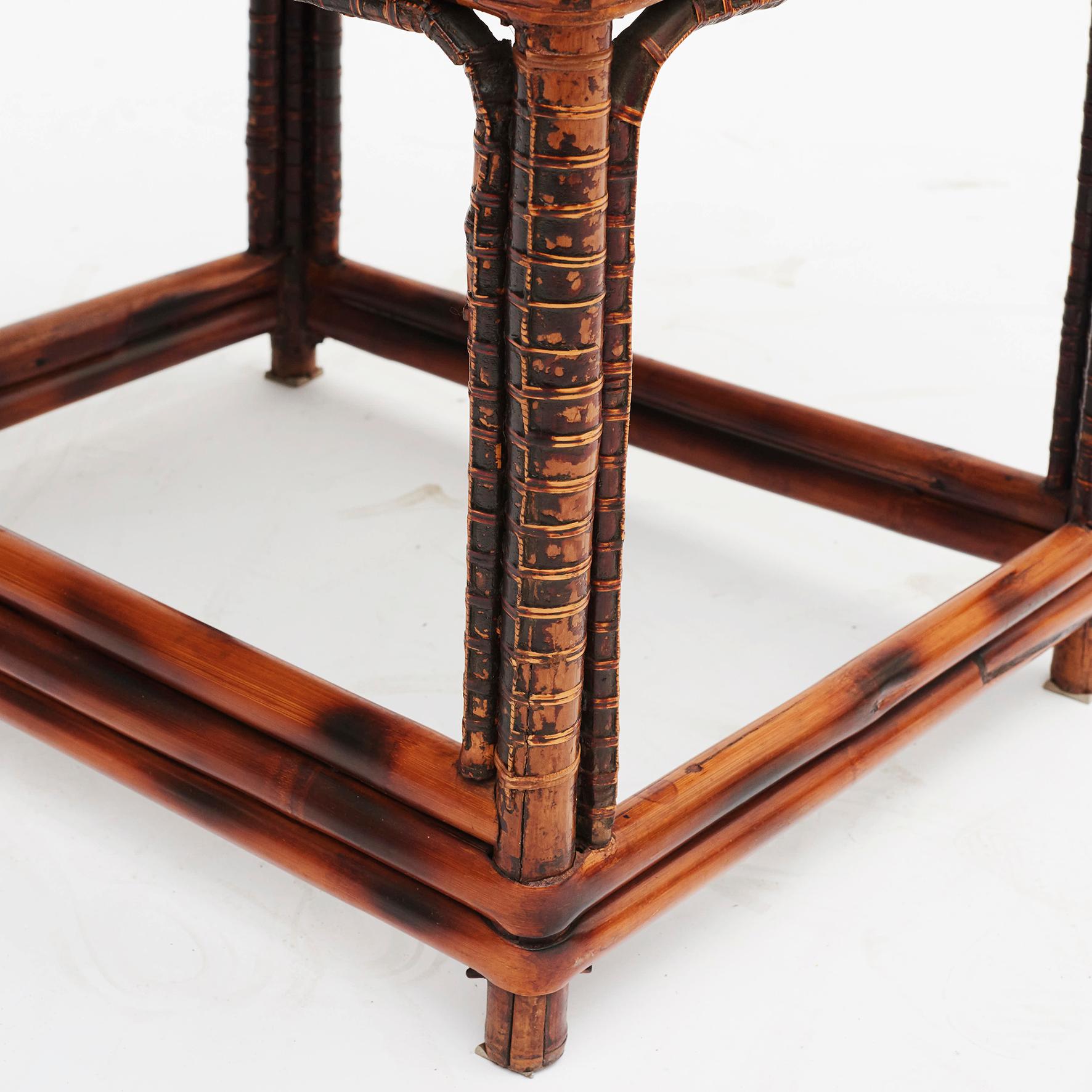 19th Century Chinese Bamboo Armchair For Sale 3