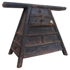19th Century, Chinese Barber's Stool