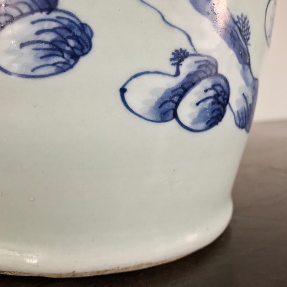 19th Century Chinese Blue and White Vase 2