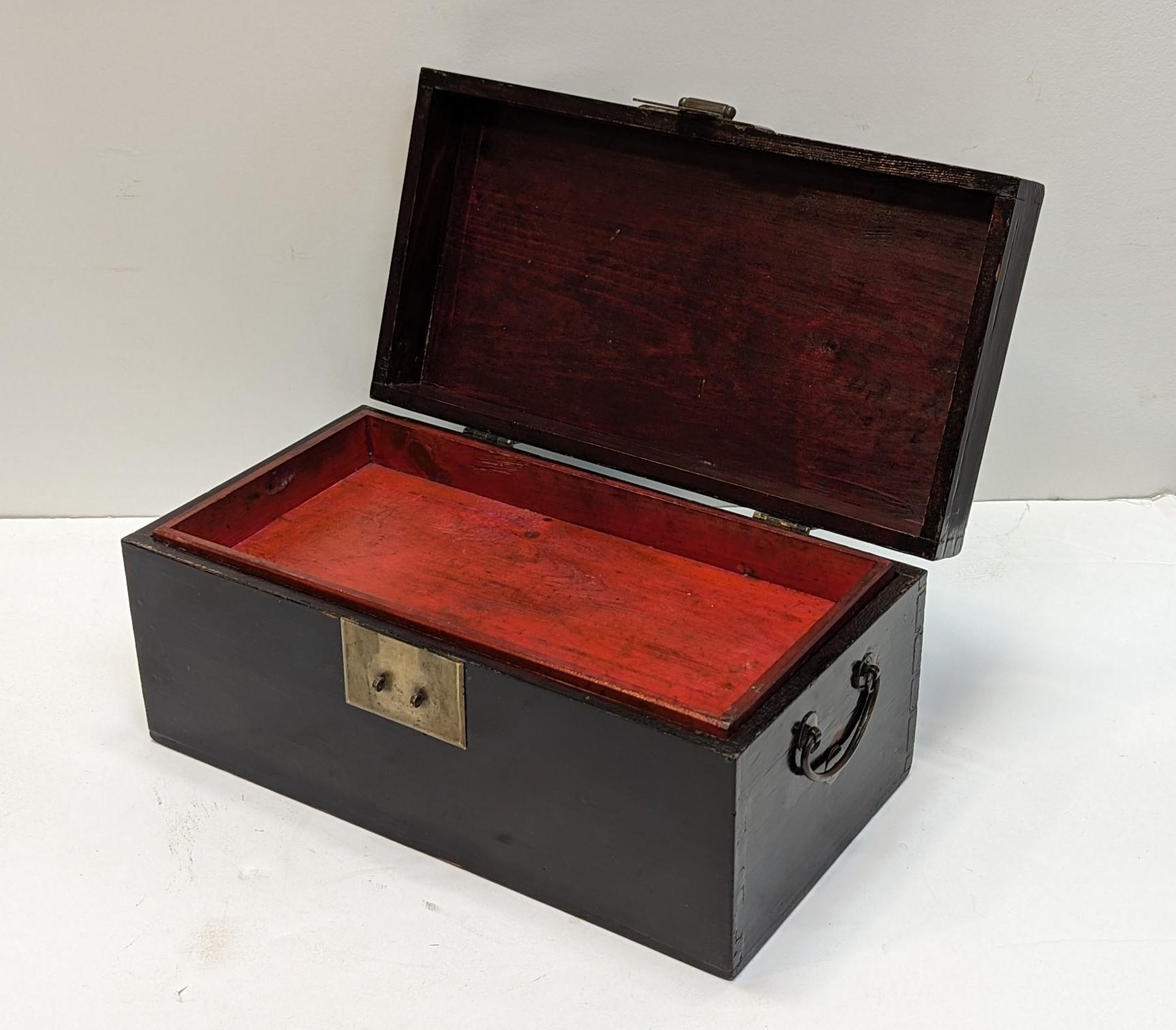 19th Century Chinese Box Document Box For Sale 7