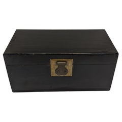 Used 19th Century Chinese Box Document Box