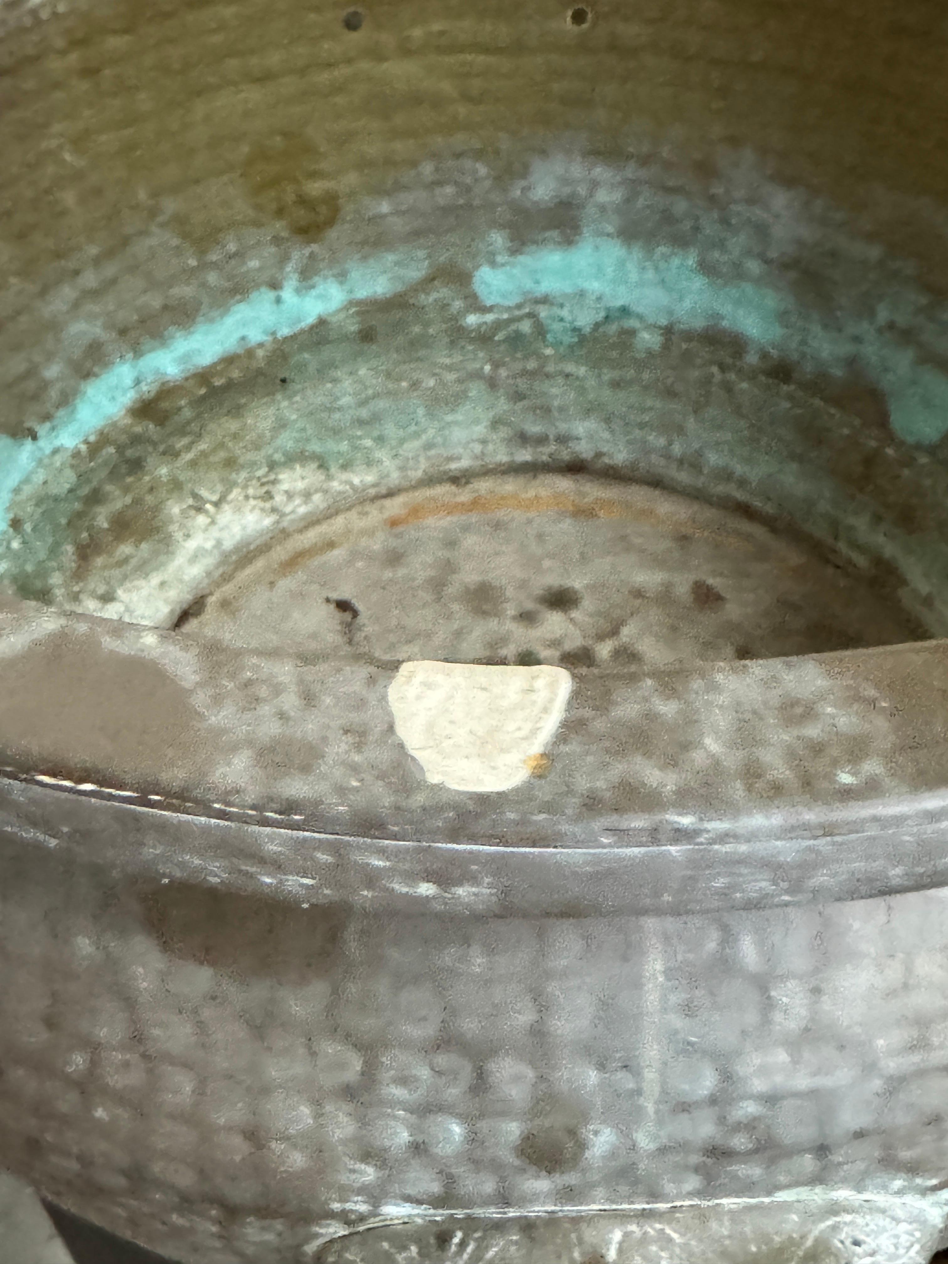 Vaso cinese in ottone del XIX secolo in vendita 5