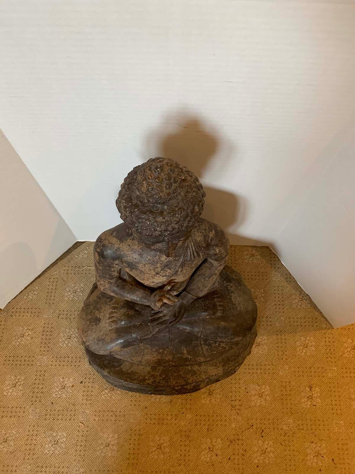 Metal 19th Century Chinese Buddha For Sale