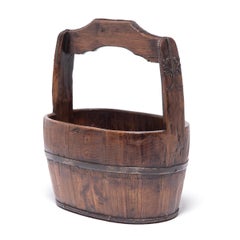 19th Century Chinese Burden Bucket