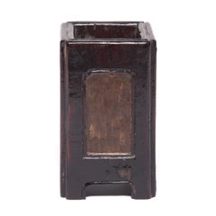 Chinese Paneled Brush Pot, c. 1850