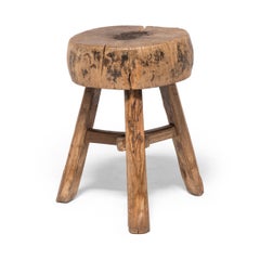 19th Century Chinese Cabbage Block Stool