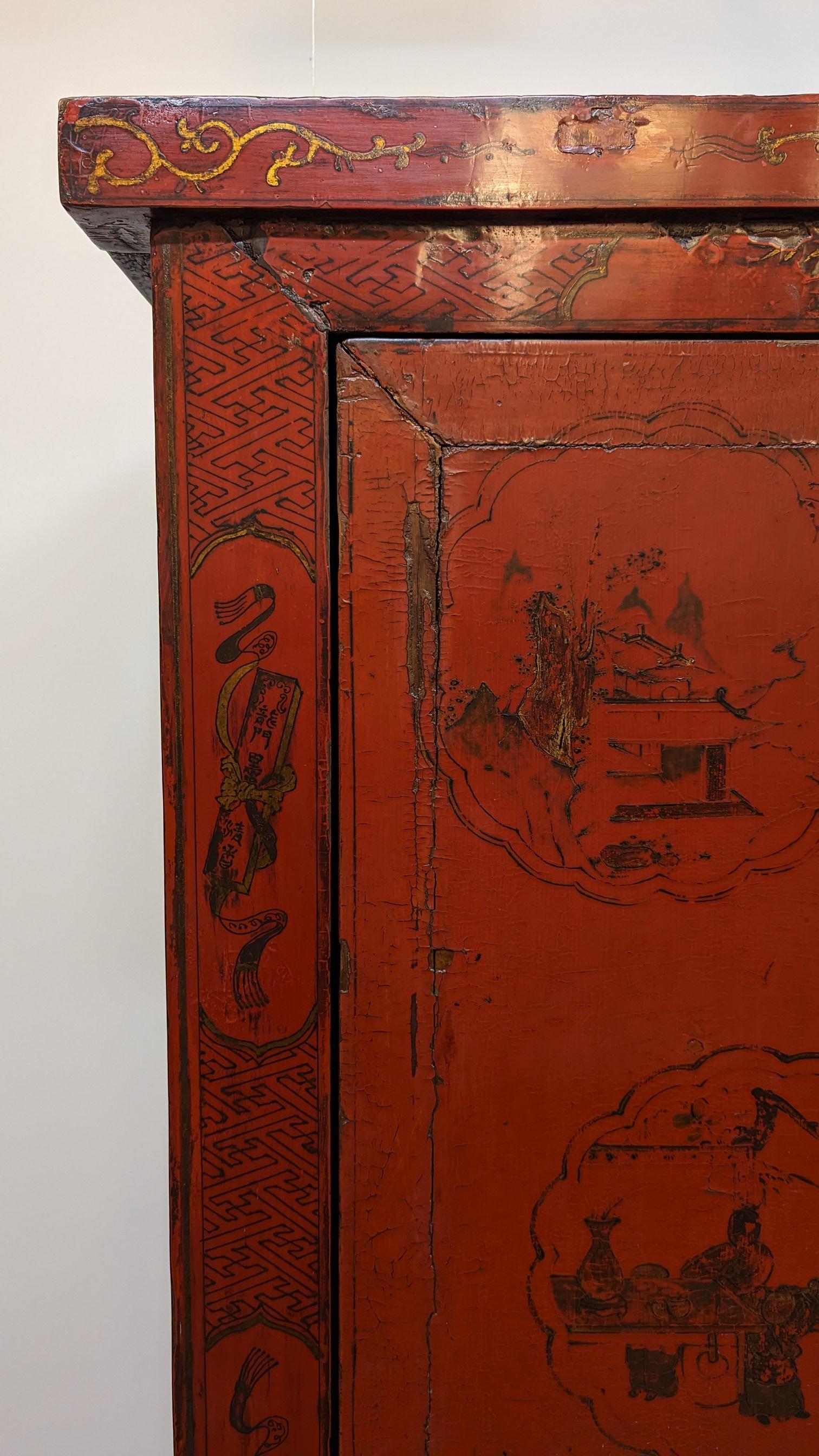 Cabinet chinois du 19ème siècle  en vente 9
