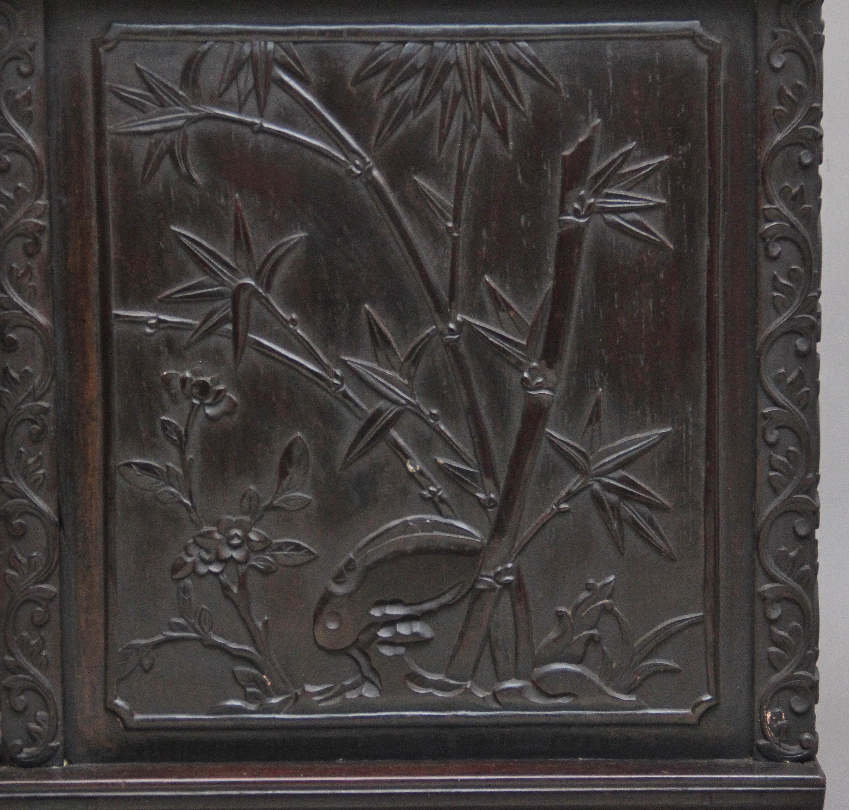 19th Century Chinese Carved Cabinet 3