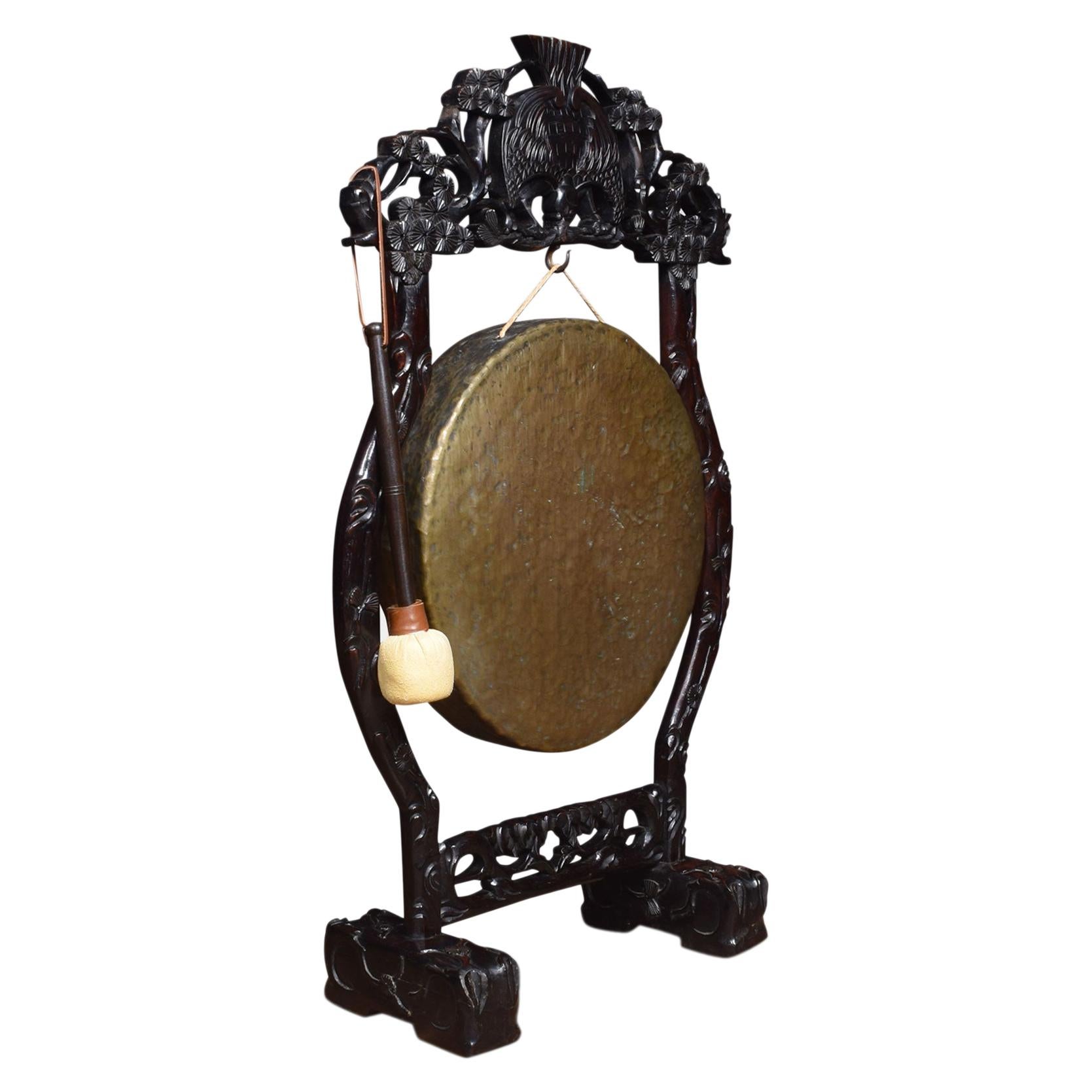 19th Century Chinese Carved Dinner Gong