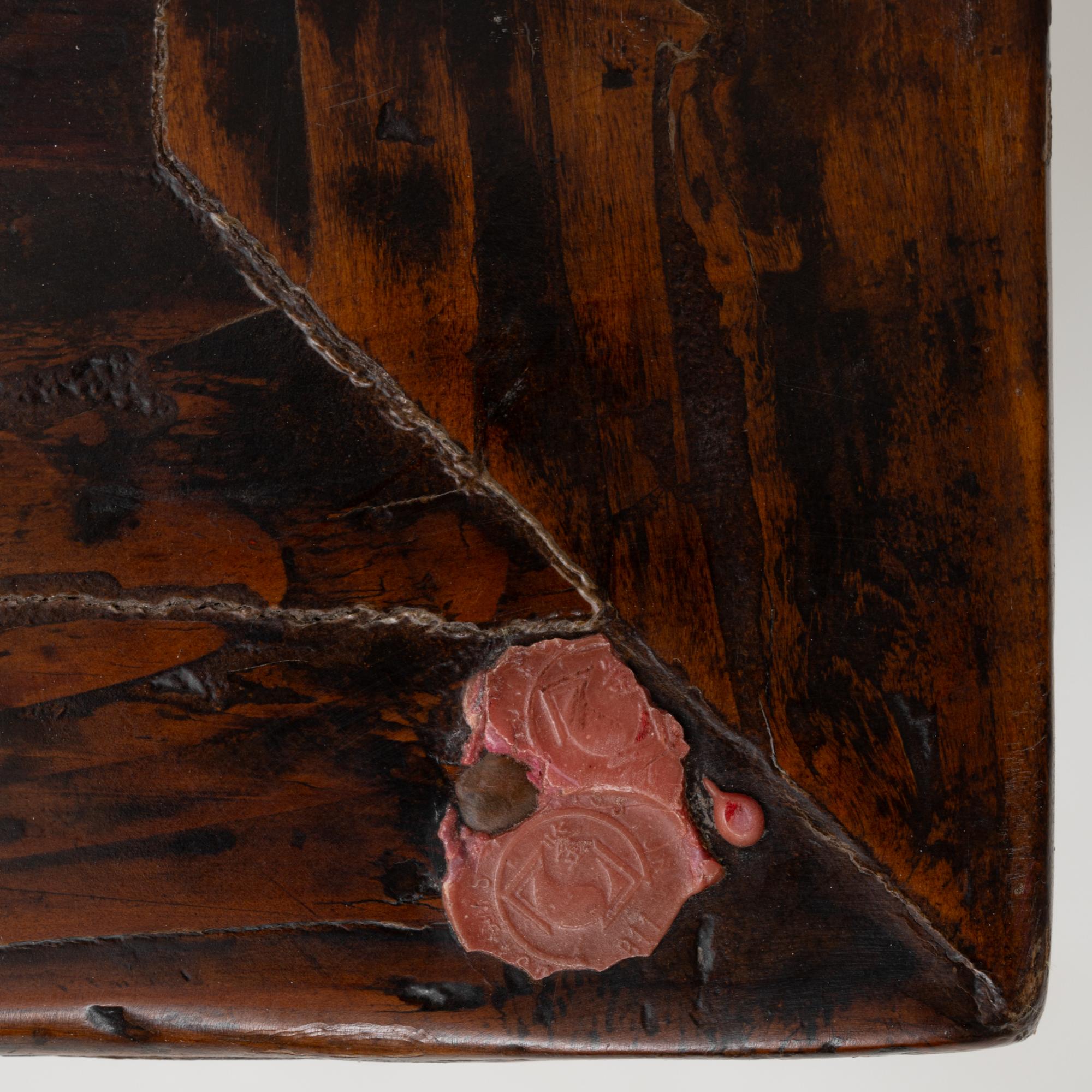 Console chinoise du 19e siècle, sculptée et laquée en vente 9