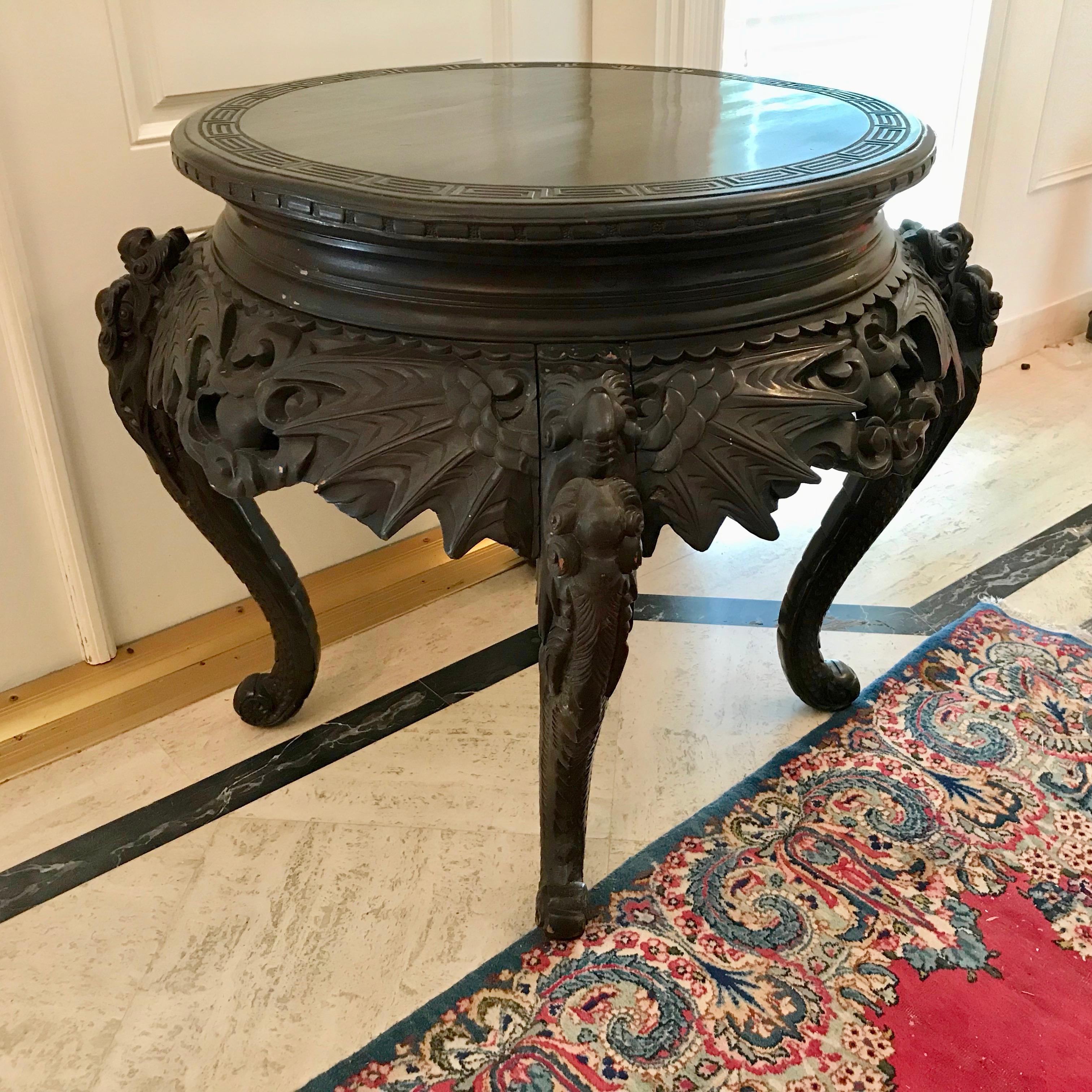 20th Century 19TH Century Chinese Center Table For Sale