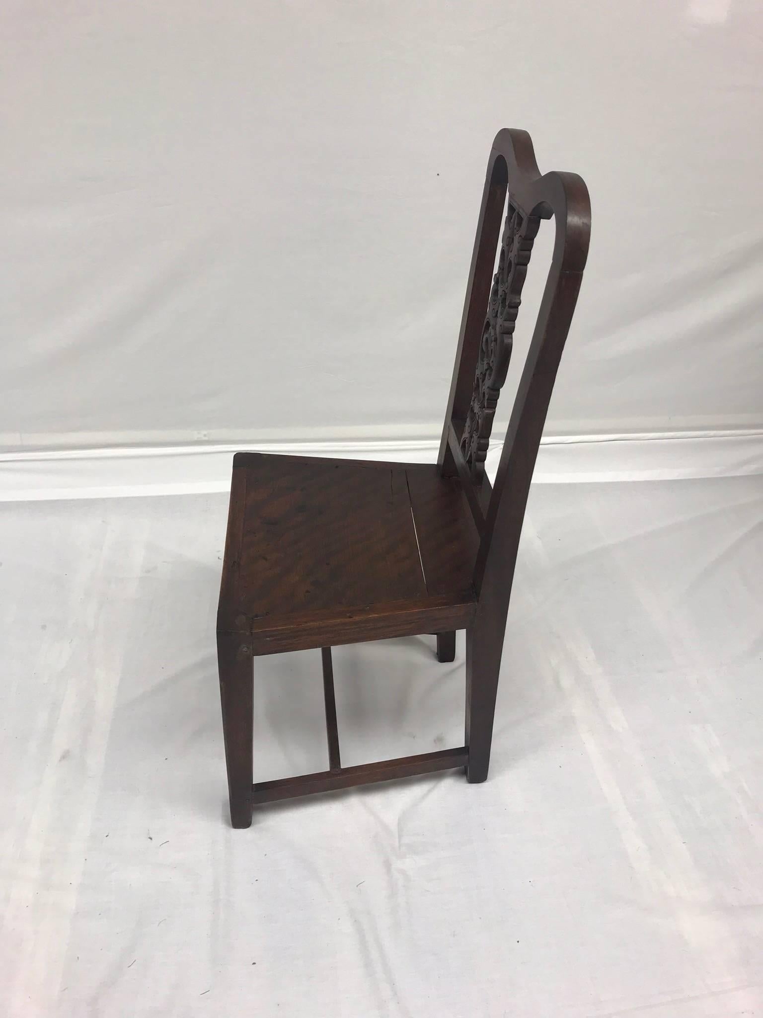 Chinoiserie 19th Century Chinese Chair For Sale