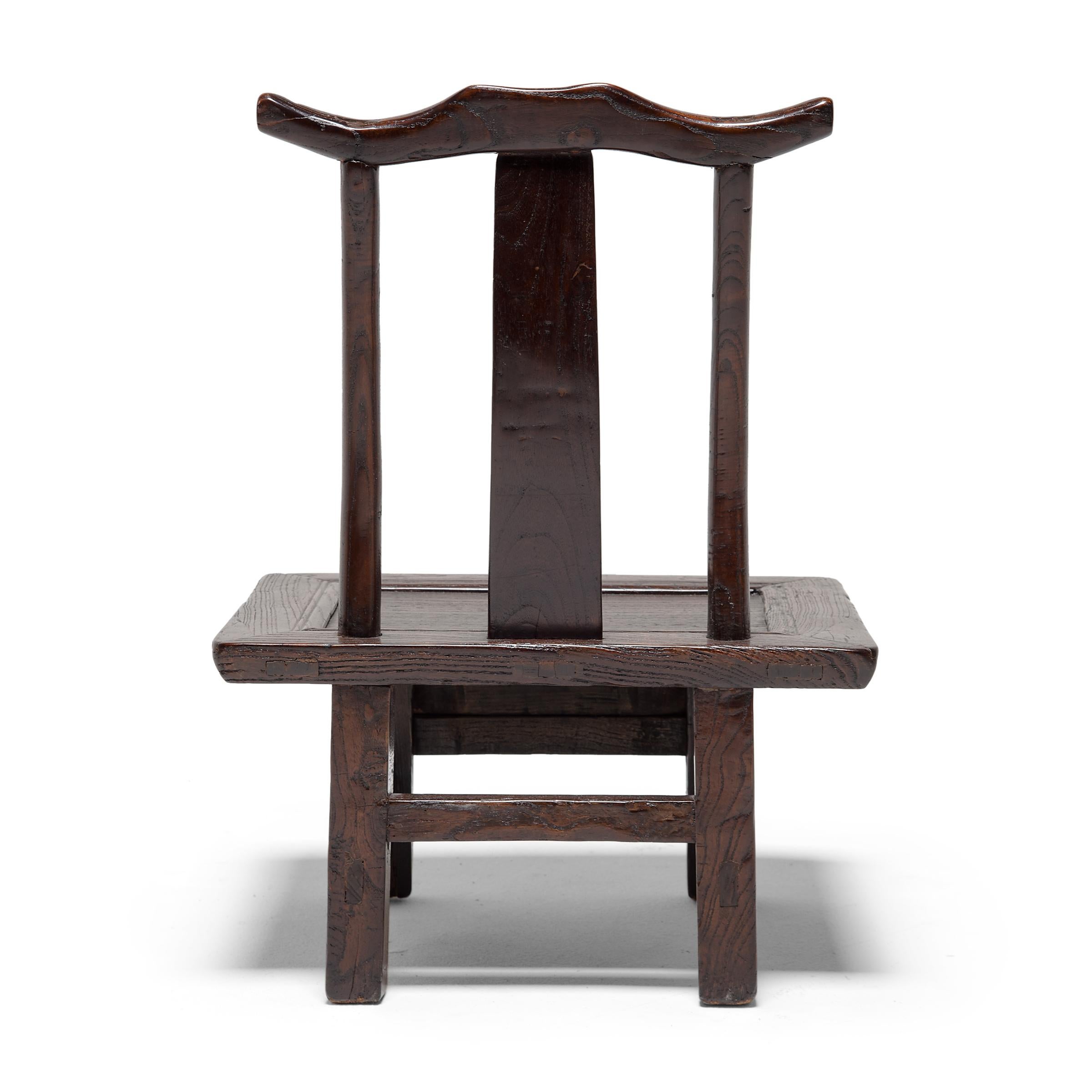 19th Century Chinese Children's Lamphanger Chair In Good Condition In Chicago, IL