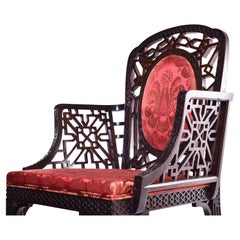 19th Century 'Chinese Chippendale' Armchair