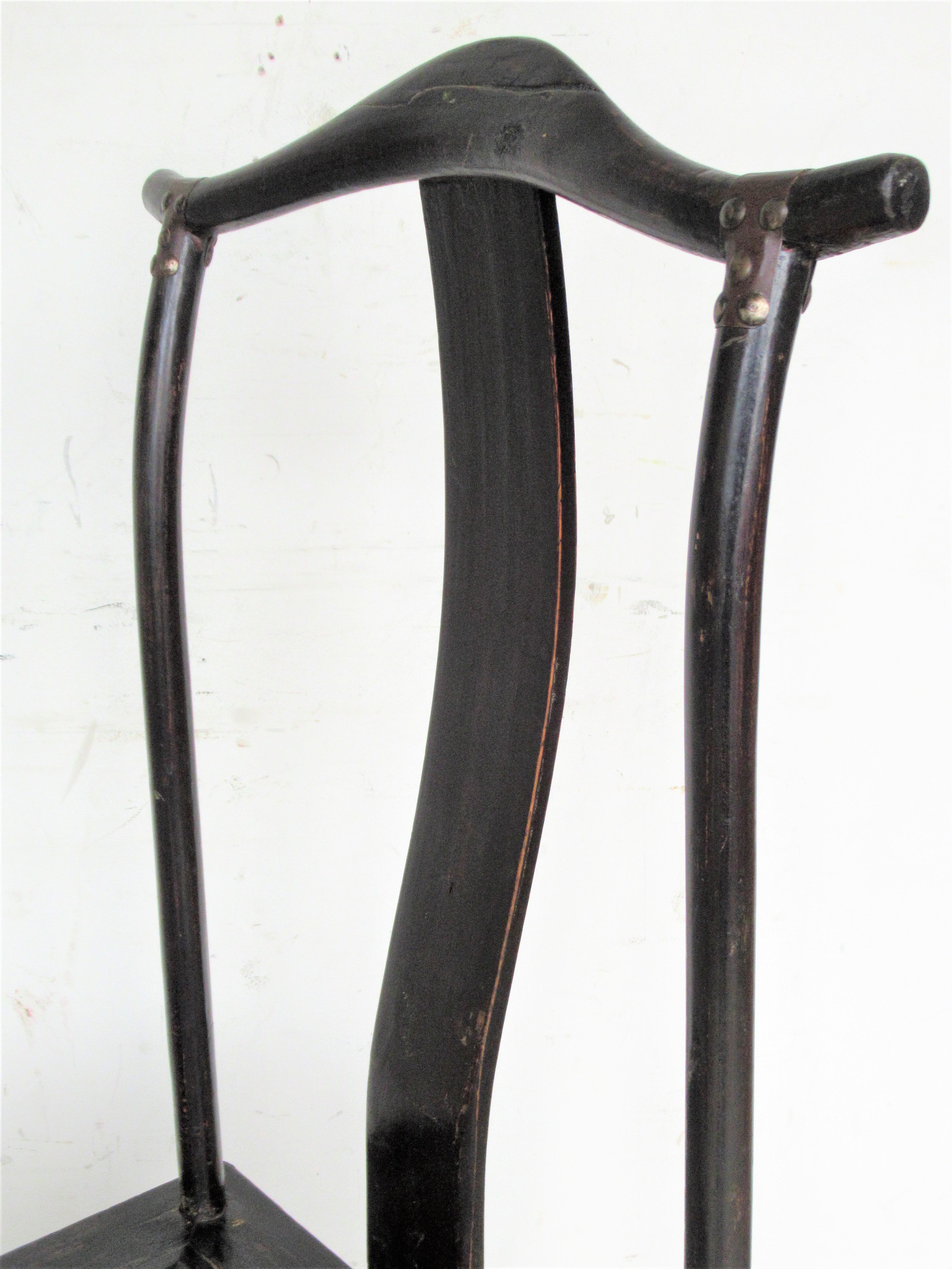 19th Century Chinese Classic Yoke Back Chair 10