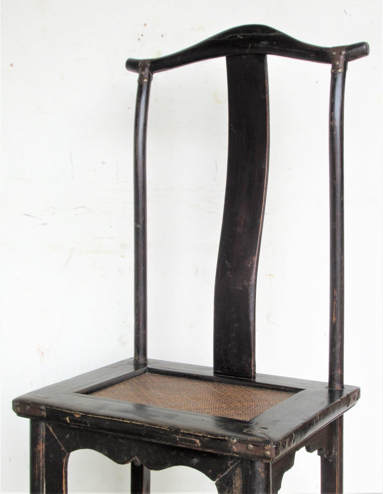 19th Century Chinese Classic Yoke Back Chair For Sale 15