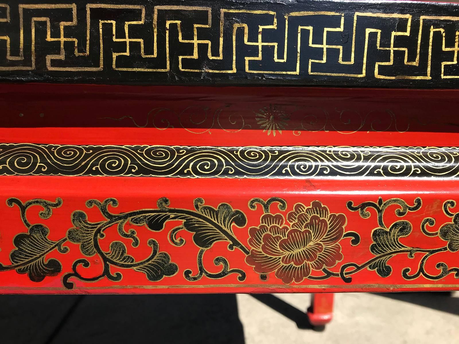 19th Century Chinese Coffee Table, Quing Dynasty For Sale 5