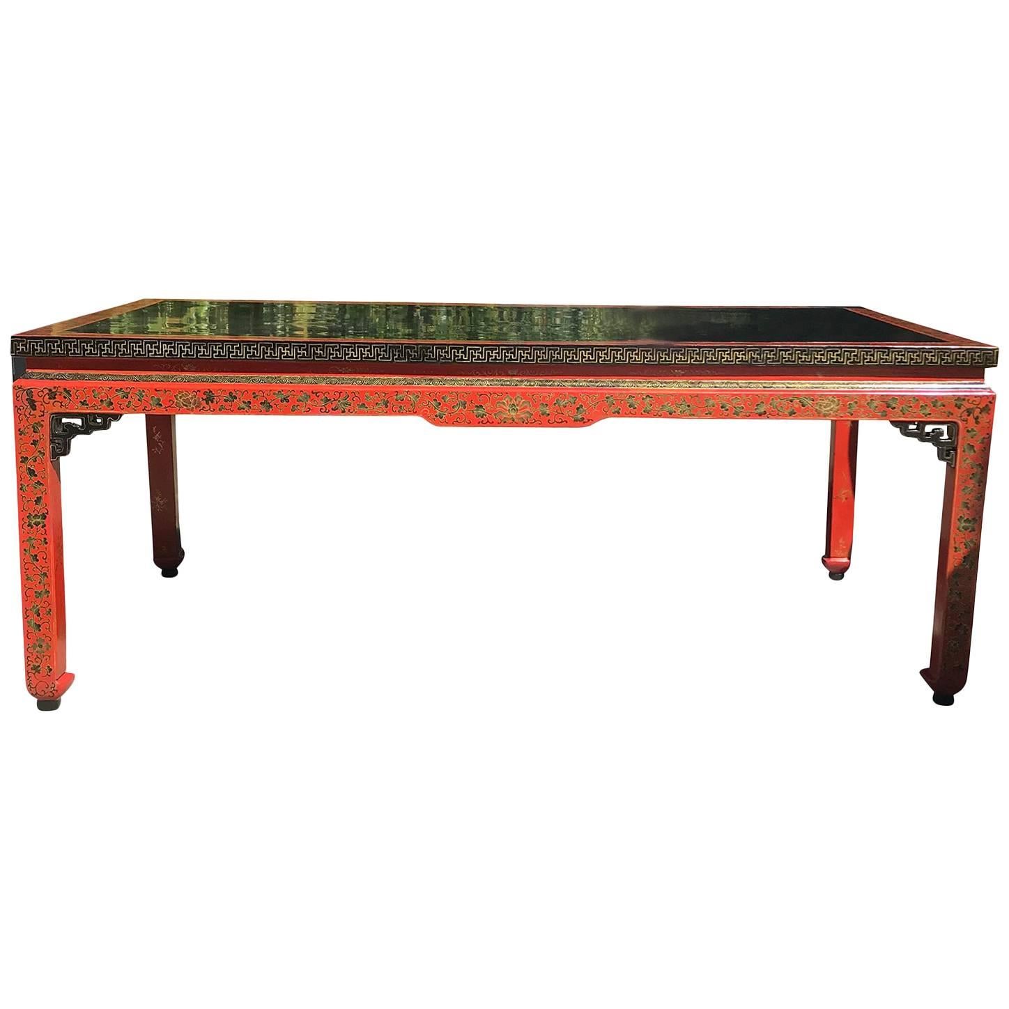 19th Century Chinese Coffee Table, Quing Dynasty For Sale